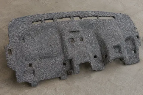 Automotive dashboard insulation felt component